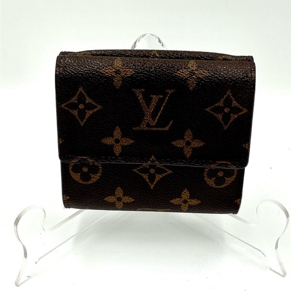 Louis Vuitton Dark Brown Monogram Compact Wallet - Picture 2 of 5